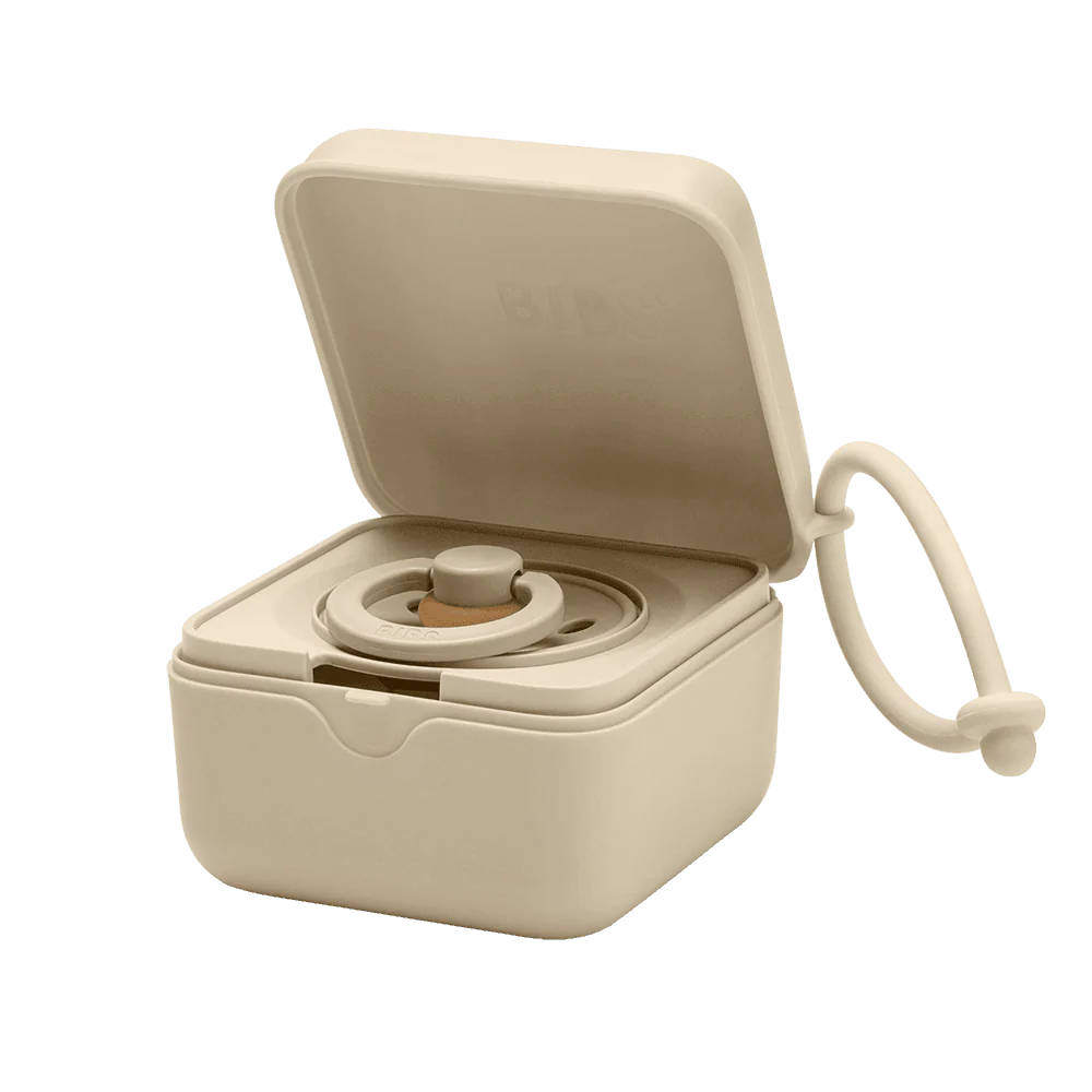 Bibs  Schnullerbox/Sterilisierbox  Vanilla - Online MY SNOWFLAKE