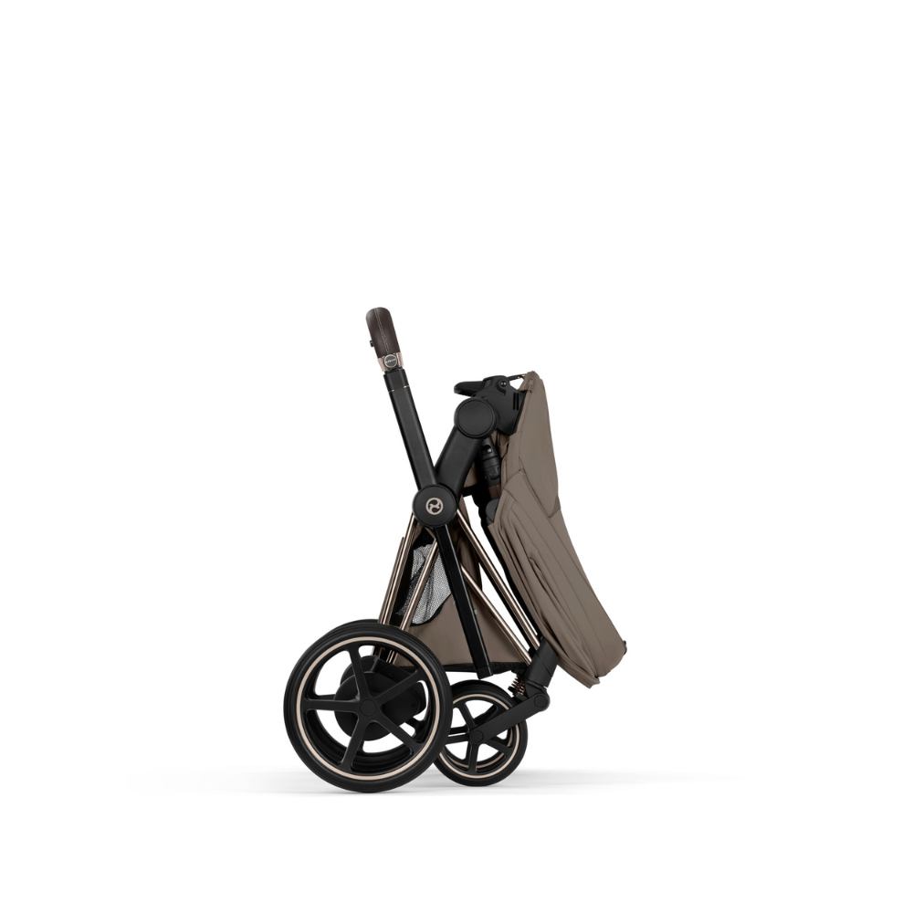 Cybex  e-Priam Style Champagne Gold/Coconut Brown