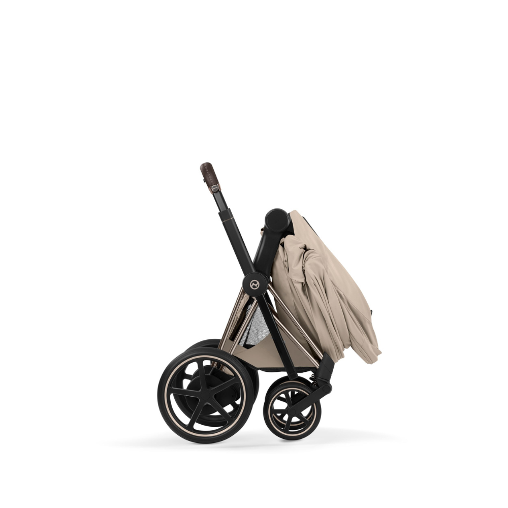 Cybex  e-Priam Style Champagne Gold/Cozy Beige