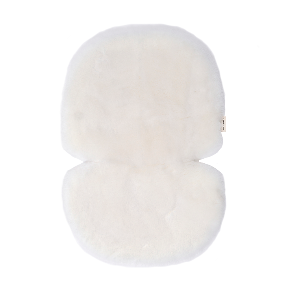 BINIBAMBA Schaffell-Sitzauflage Chalk White