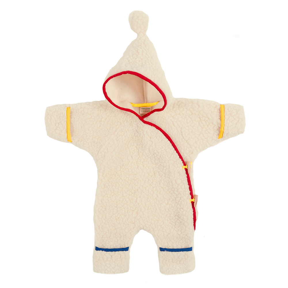 BINIBAMBA  Merino Woll-Overall mit Kapuze  &#39;Bobo x Bini&#39;