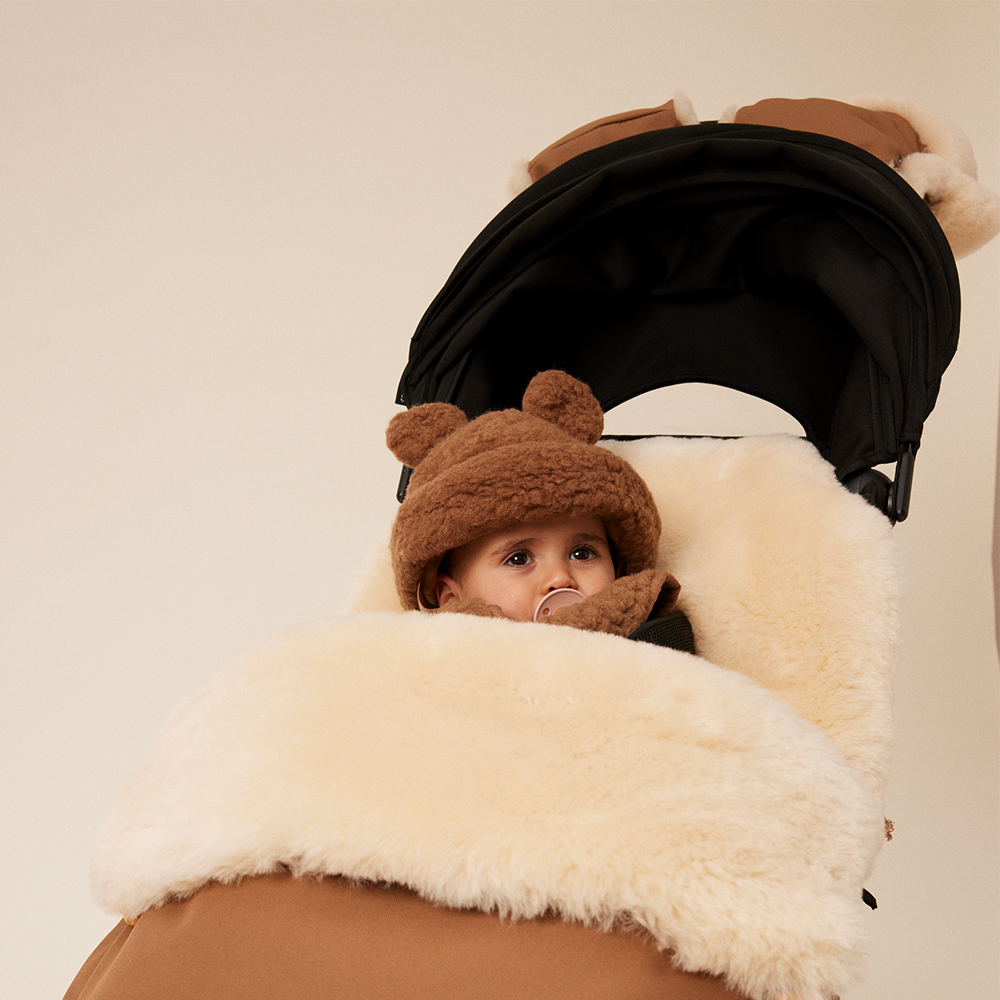 BINIBAMBA  Merino Kinderwagen Handschuhe Bruno