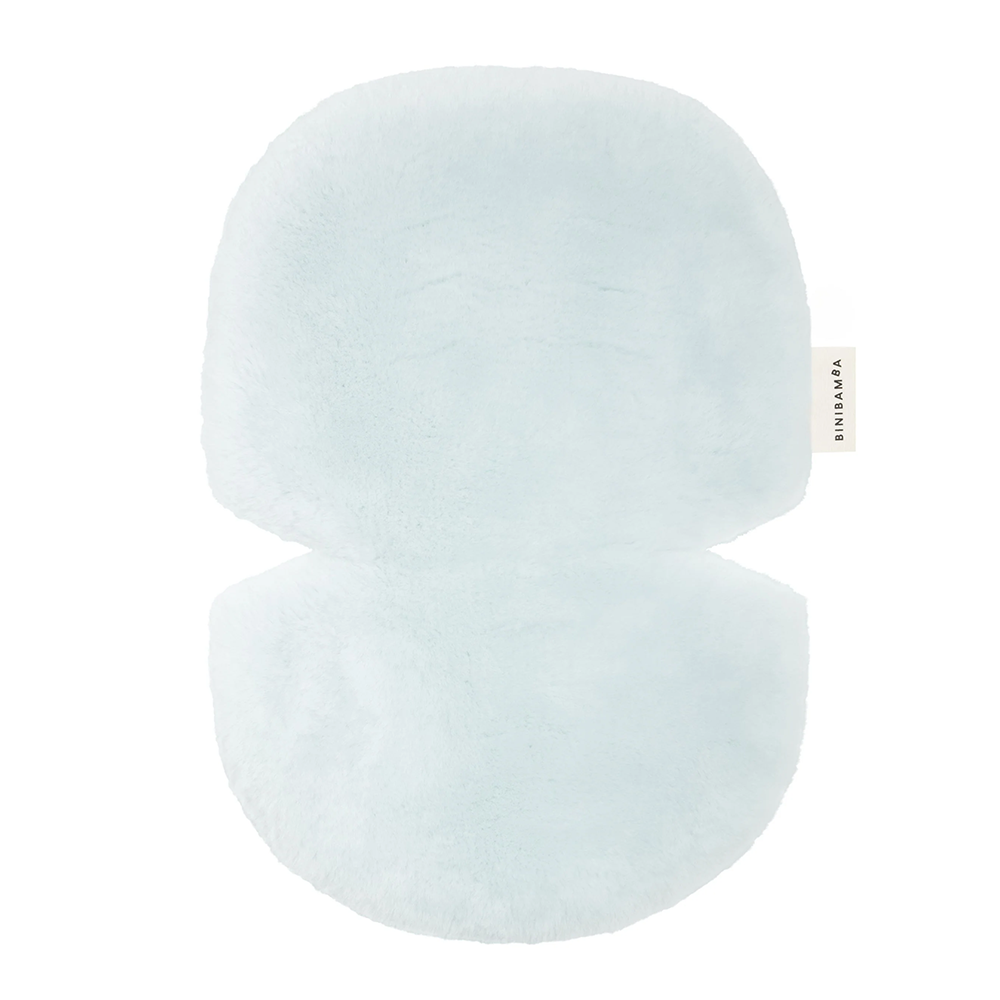BINIBAMBA Schaffell-Sitzauflage Sky Blue