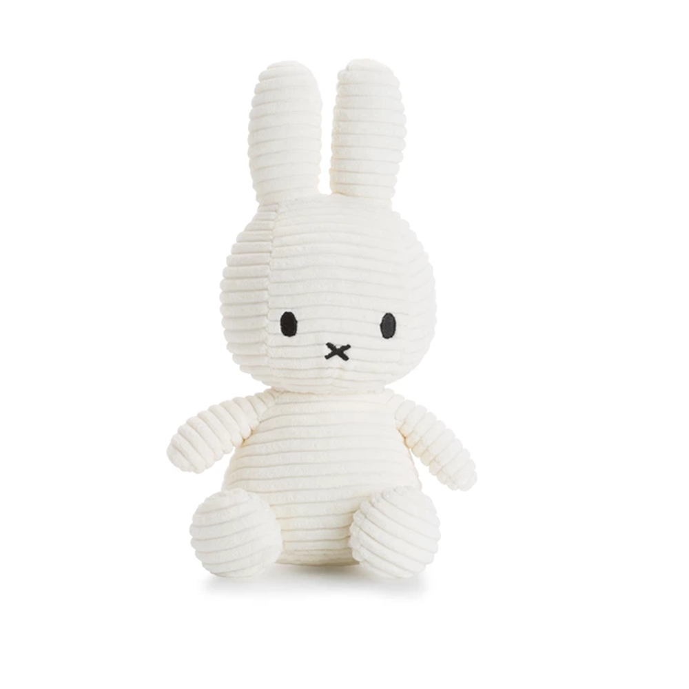 Bon Ton Toys  Miffy Kuscheltier &#39;Kordsamt&#39;  Weiss