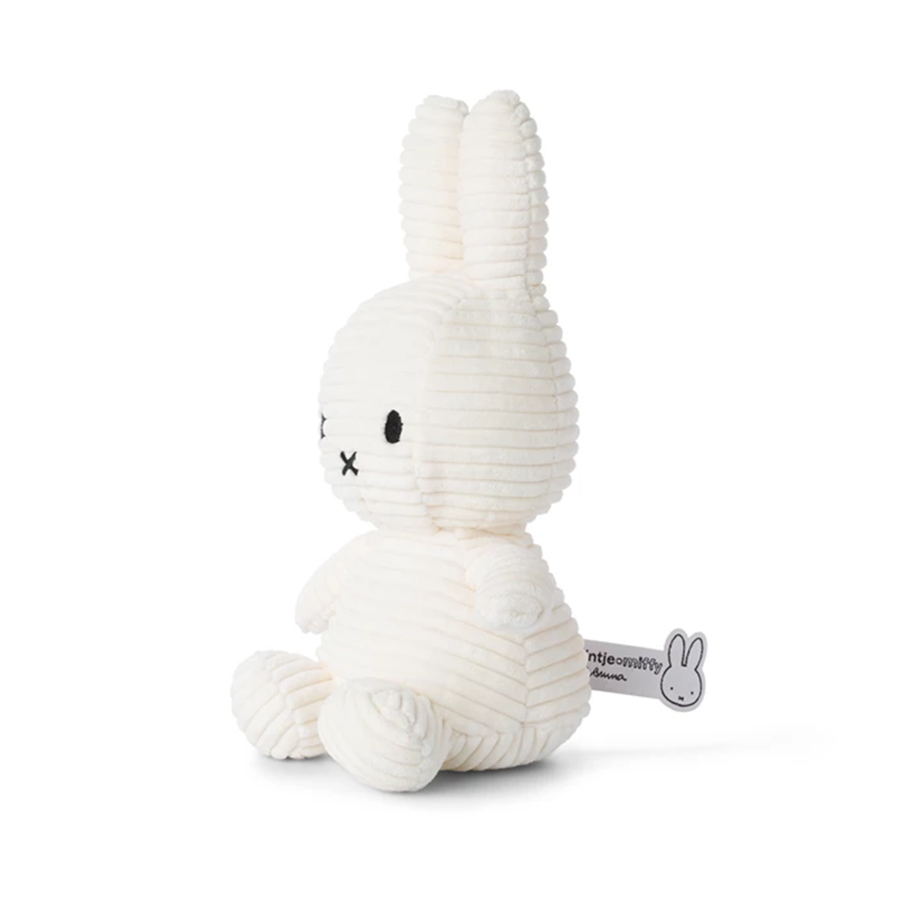 Bon Ton Toys  Miffy Kuscheltier &#39;Kordsamt&#39;  Weiss