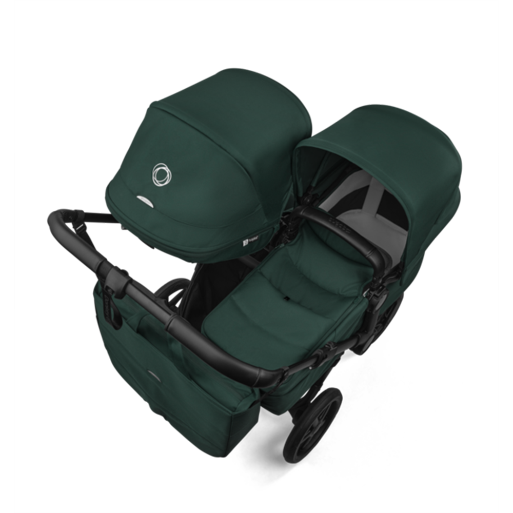 Bugaboo  Donkey 6 Double Essential Kinderwagen Bundle Fern Green