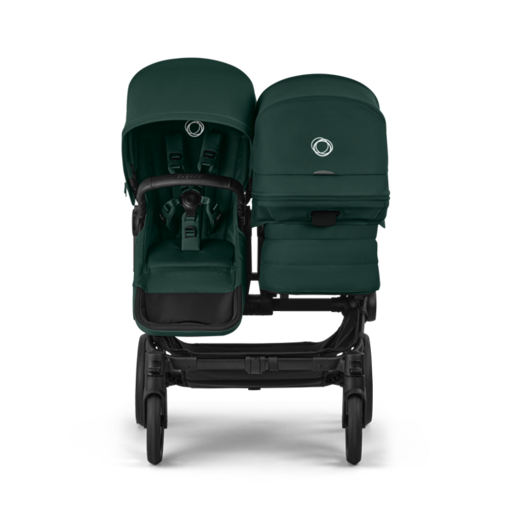 Bugaboo  Donkey 6 Double Essential Kinderwagen Bundle Fern Green