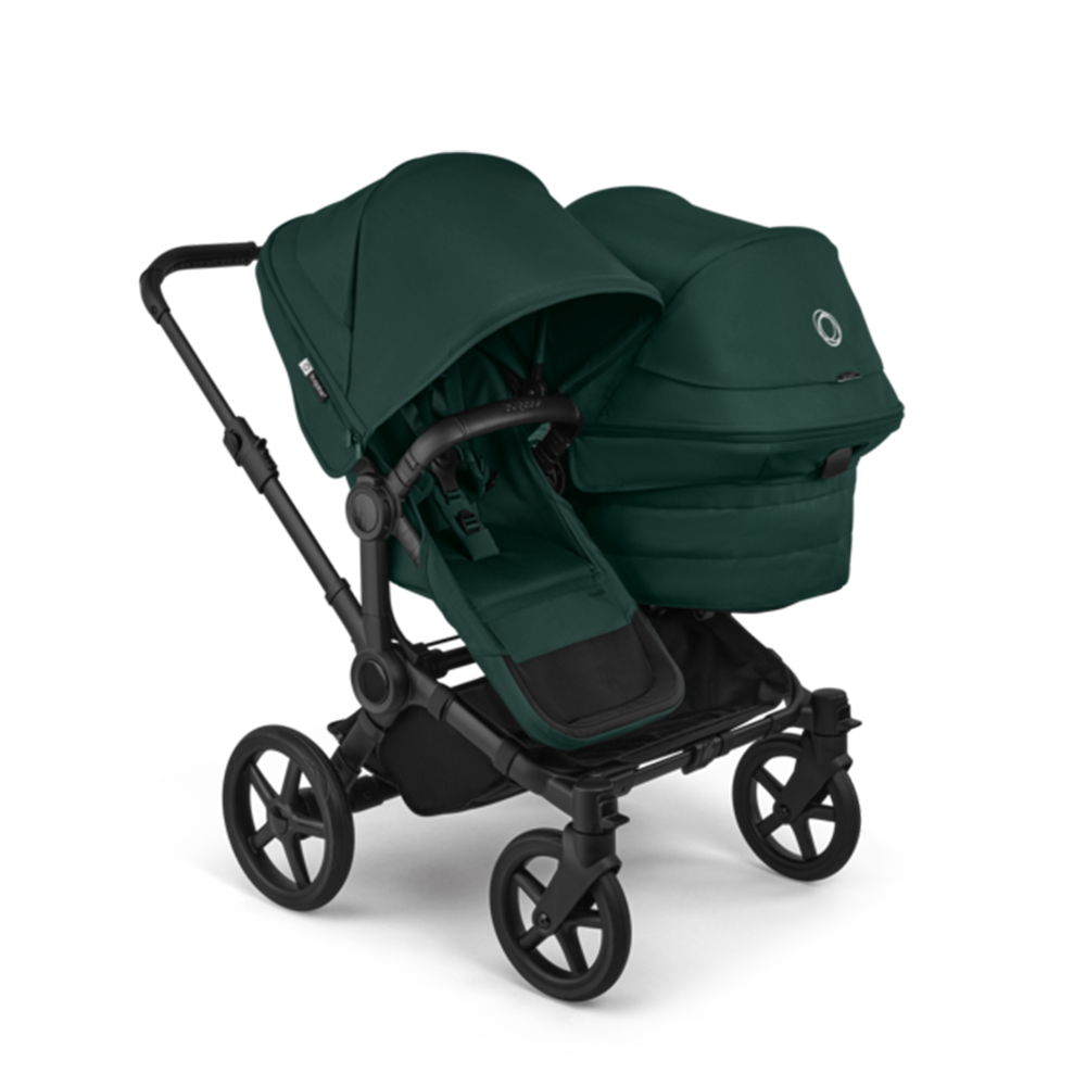 Bugaboo  Donkey 6 Double Essential Kinderwagen Bundle Fern Green