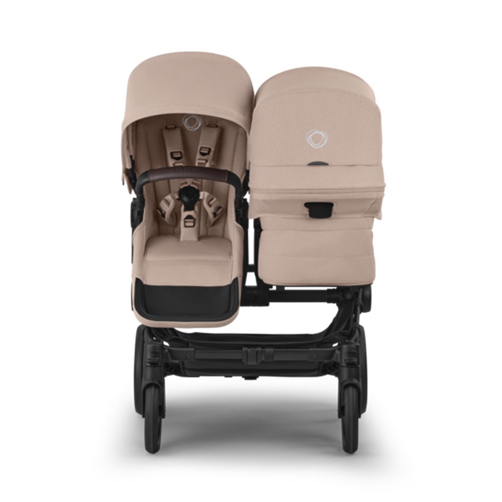 Bugaboo  Donkey 6 Double Essential Kinderwagen Bundle Desert Taupe
