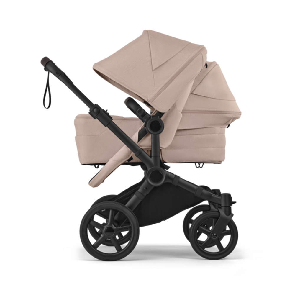 Bugaboo  Donkey 6 Double Essential Kinderwagen Bundle Desert Taupe