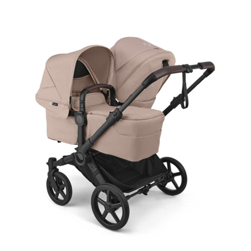 Bugaboo  Donkey 6 Double Essential Kinderwagen Bundle Desert Taupe
