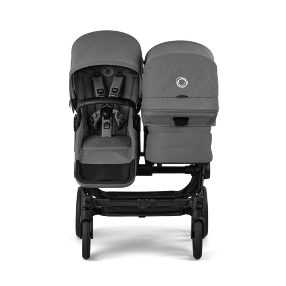 Bugaboo  Donkey 6 Double Essential Kinderwagen Bundle Moon Grey