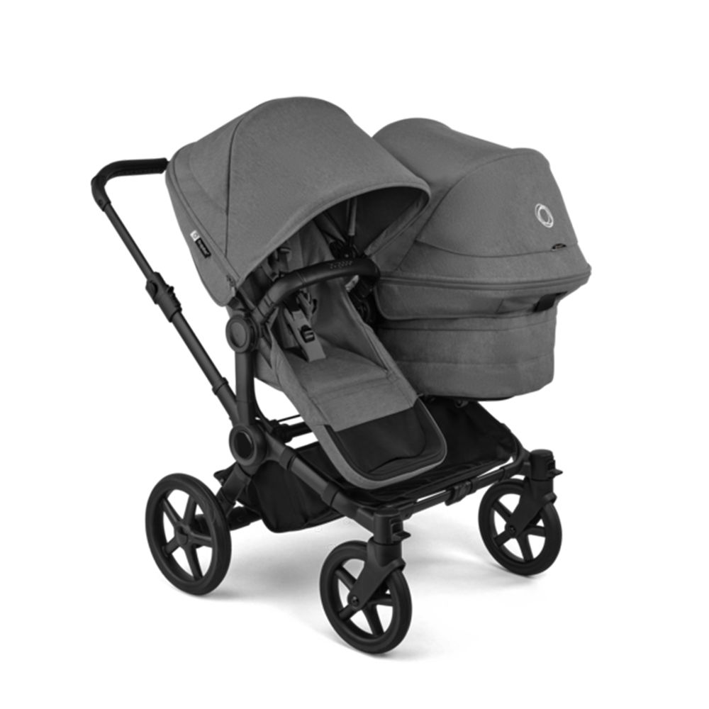 Bugaboo  Donkey 6 Double Essential Kinderwagen Bundle Moon Grey
