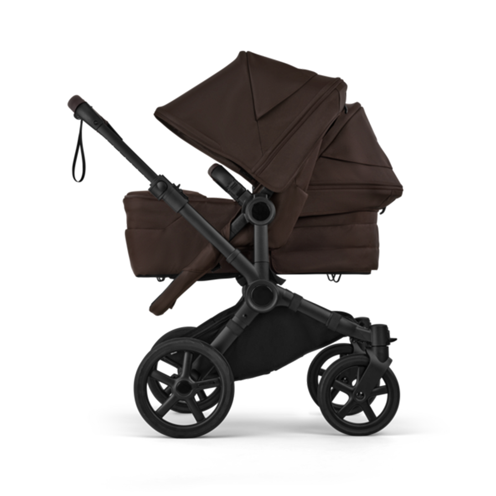 Bugaboo  Donkey 6 Double Essential Kinderwagen Bundle Cocoa Brown