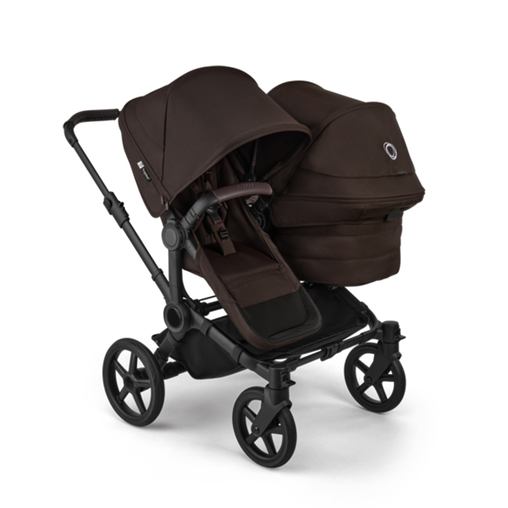 Bugaboo  Donkey 6 Double Essential Kinderwagen Bundle Cocoa Brown