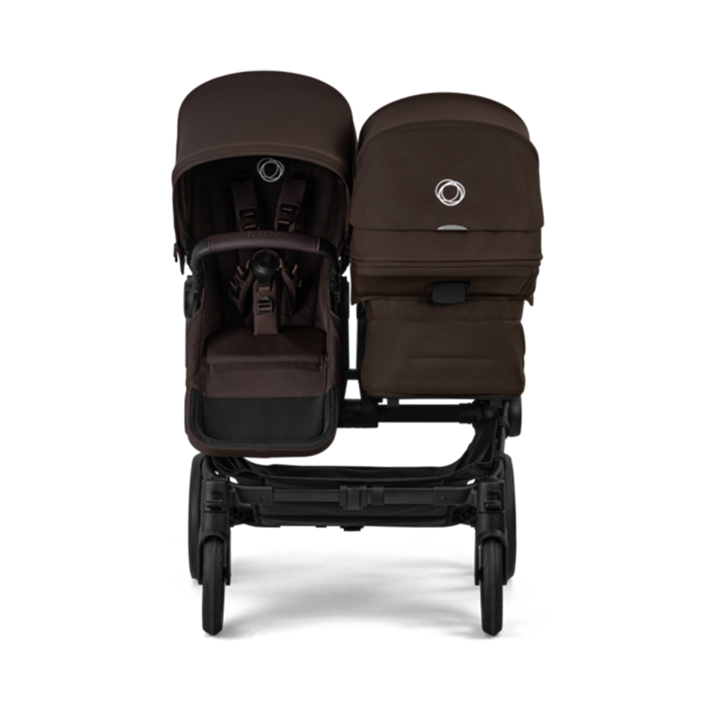 Bugaboo  Donkey 6 Double Essential Kinderwagen Bundle Cocoa Brown