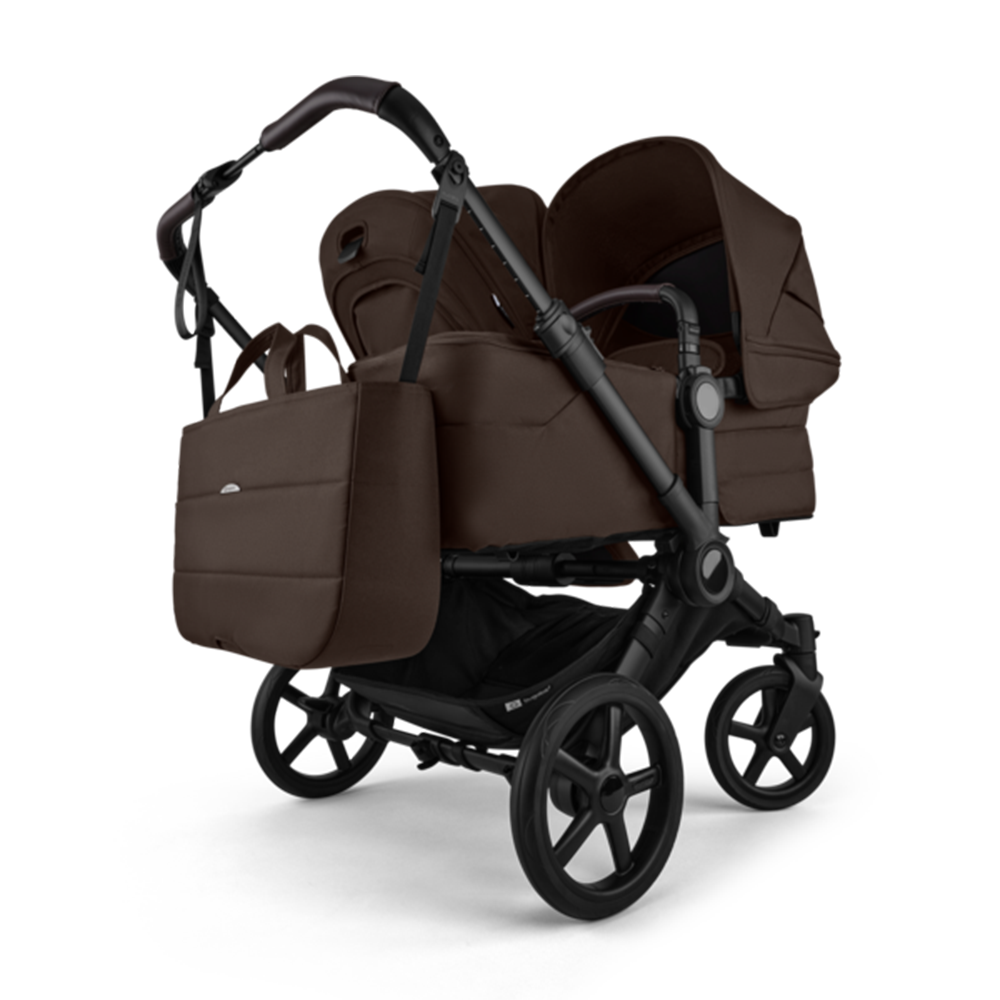 Bugaboo  Donkey 6 Double Essential Kinderwagen Bundle Cocoa Brown