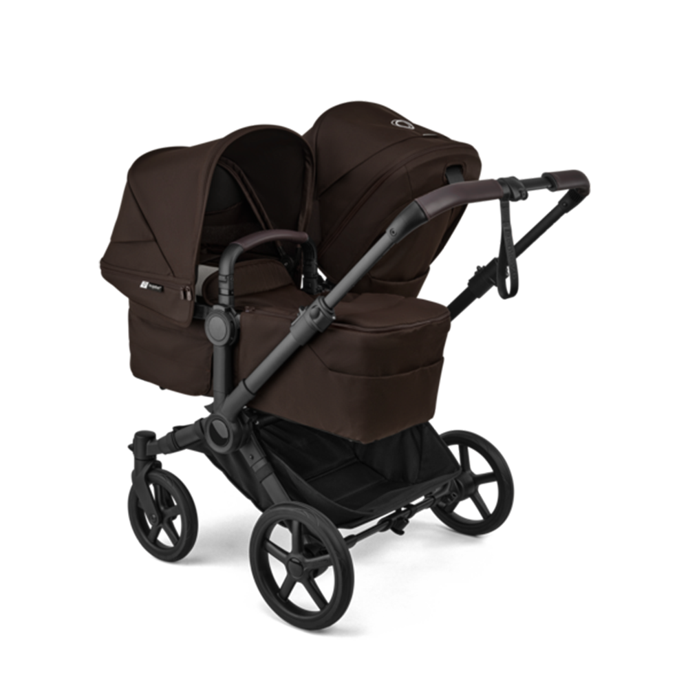Bugaboo  Donkey 6 Double Essential Kinderwagen Bundle Cocoa Brown