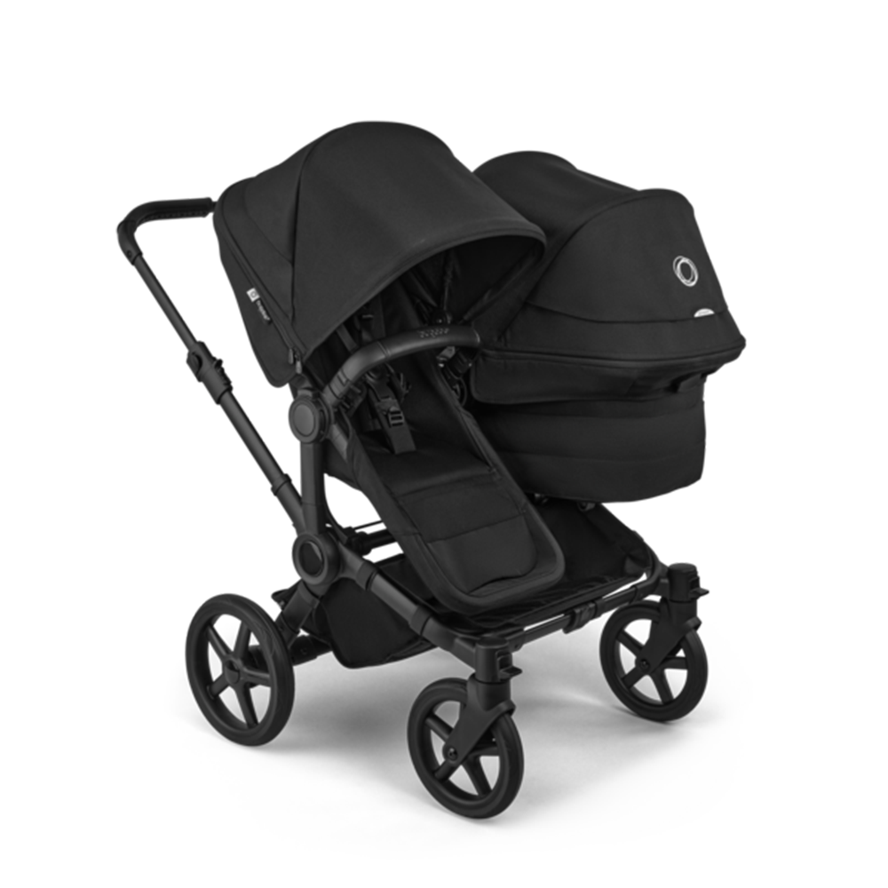 Bugaboo  Donkey 6 Double Essential Kinderwagen Bundle Heritage Black