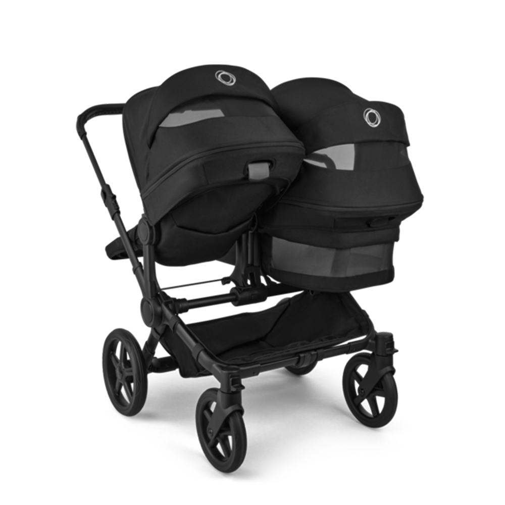 Bugaboo  Donkey 6 Double Essential Kinderwagen Bundle Heritage Black