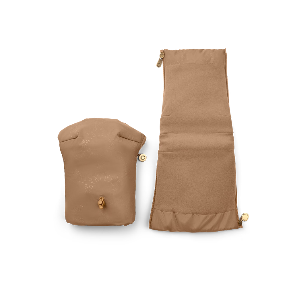 Bugaboo x Stella McCartney  Kinderwagen Fäustlinge für Mama und Kind Tobacco Brown