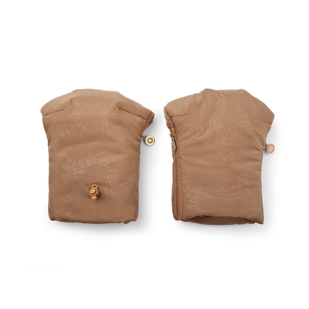 Bugaboo x Stella McCartney  Kinderwagen Fäustlinge für Mama und Kind Tobacco Brown