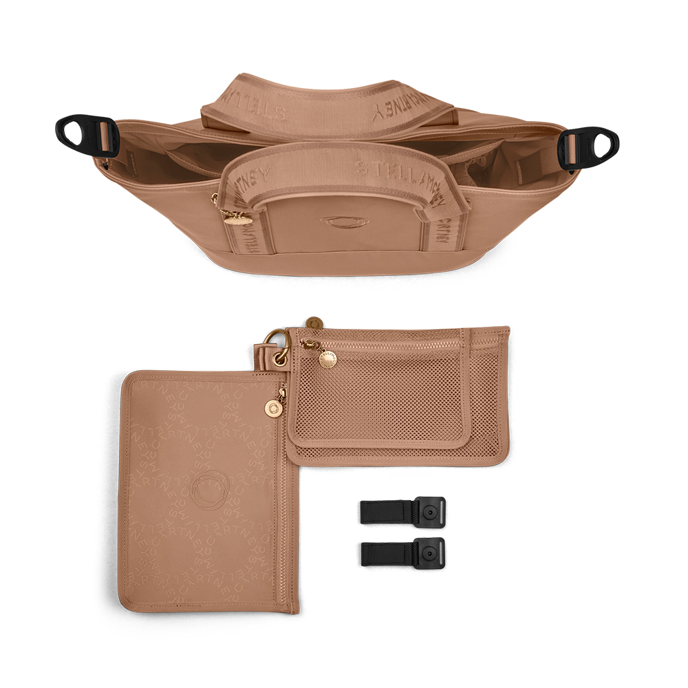 Bugaboo x Stella McCartney  Wickeltasche Tobacco Brown