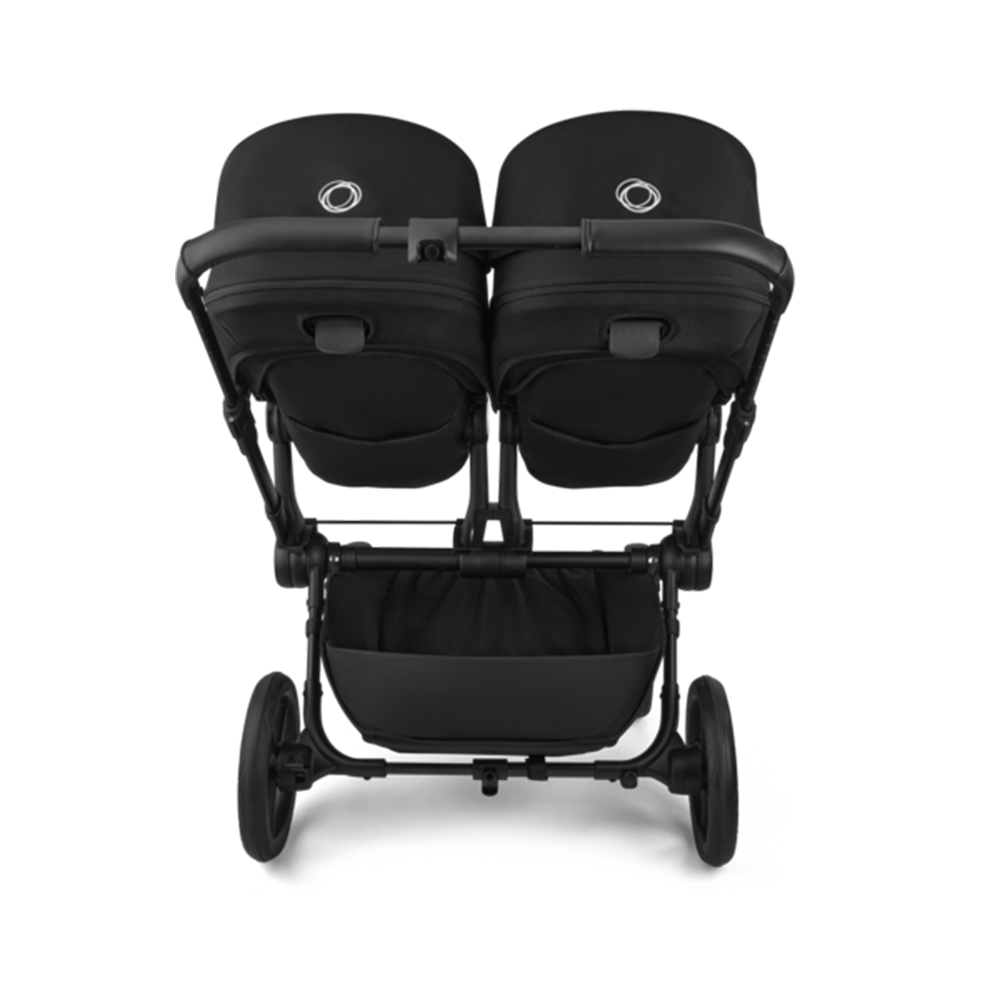 Bugaboo  Donkey 6 Zwillingskinderwagen Twin Essentials Bundle Heritage Black