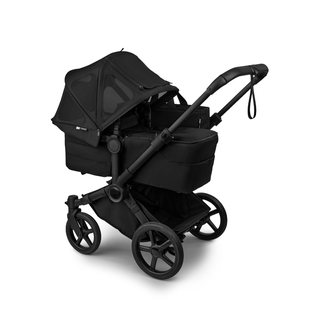 Bugaboo Donkey Sun Canopy with Ventilation Window Heritage Black