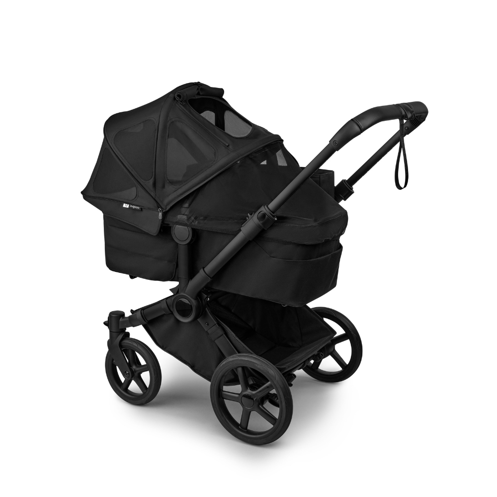 Bugaboo Donkey Sun Canopy with Ventilation Window Heritage Black