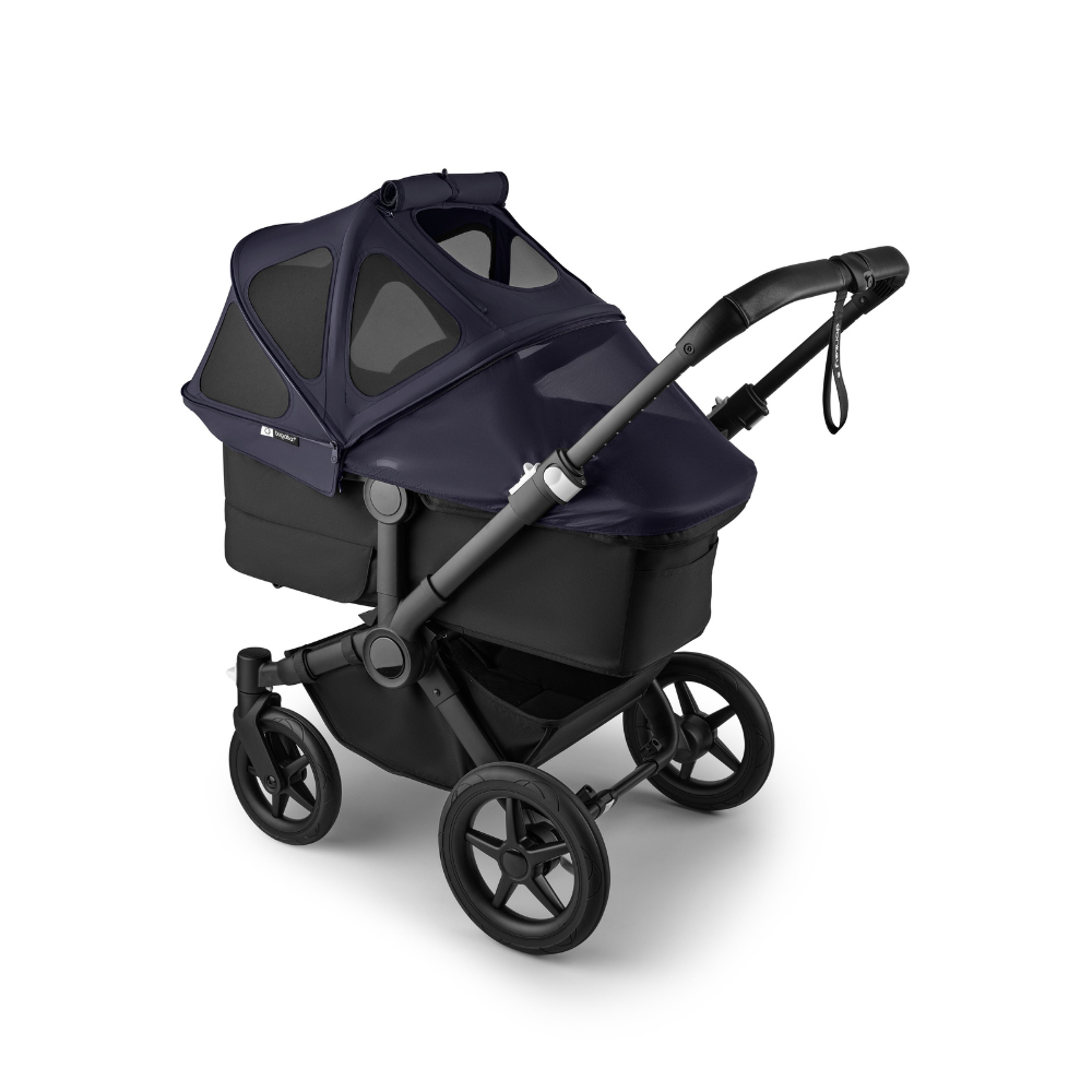 Bugaboo Donkey Sun Canopy with Ventilated Window Deep Indigo