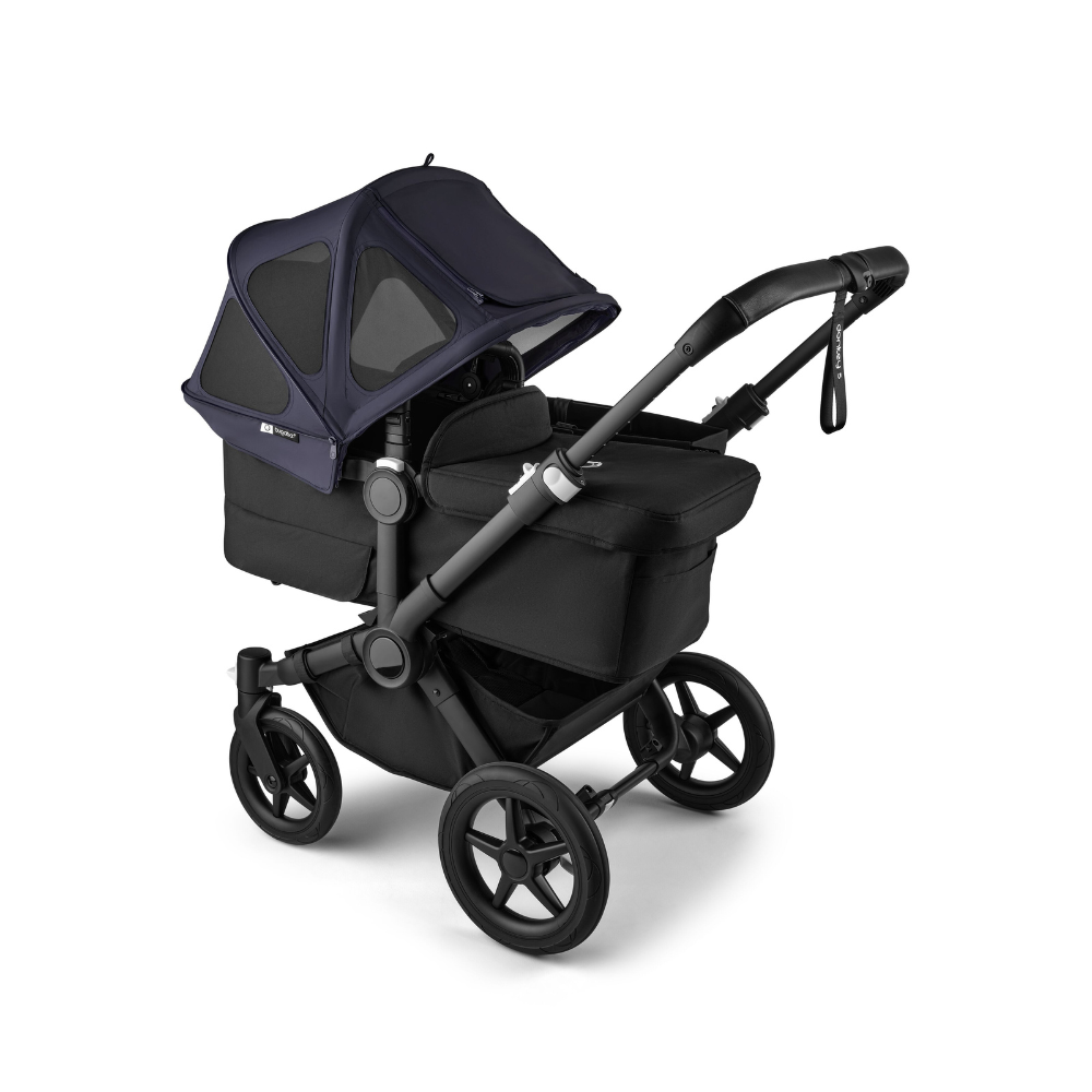 Bugaboo Donkey Sun Canopy with Ventilated Window Deep Indigo