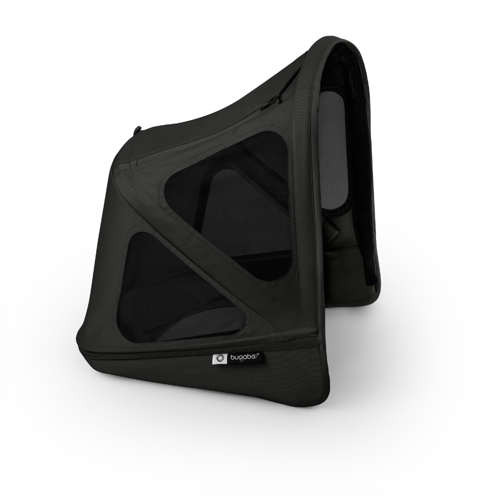 Bugaboo Donkey Sun Canopy with Ventilation Window Heritage Black