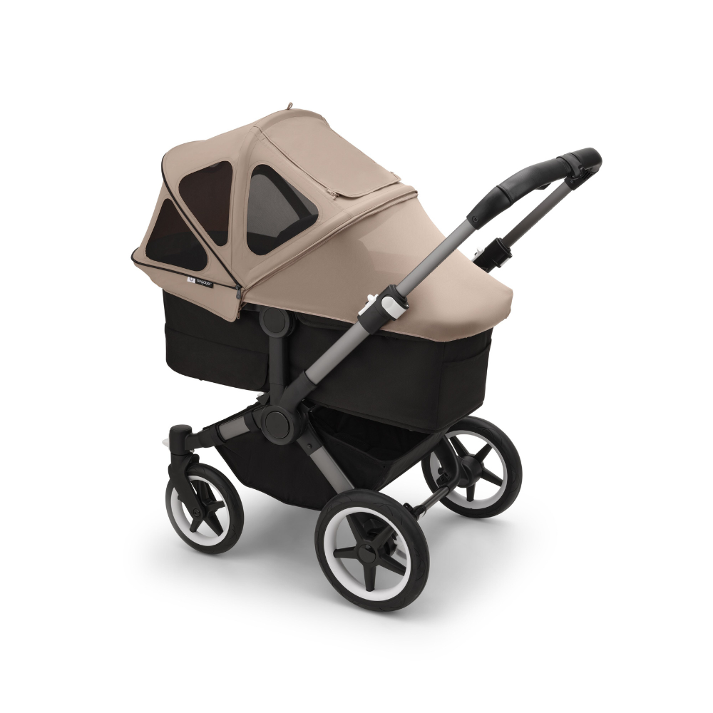 Bugaboo Donkey 6 Breezy Sun Canopy with Ventilation Window Desert Taupe