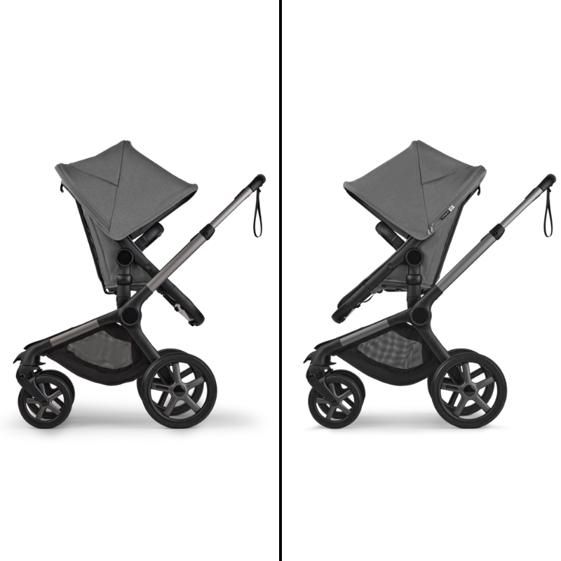 Bugaboo  Fox 5 Renew Essentials Bundle  Moon Grey /Gestell Black