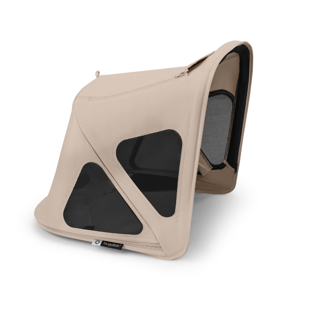 Bugaboo  Fox 5 Renew Sonnendach mit Lüftungsfenster Desert Taupe