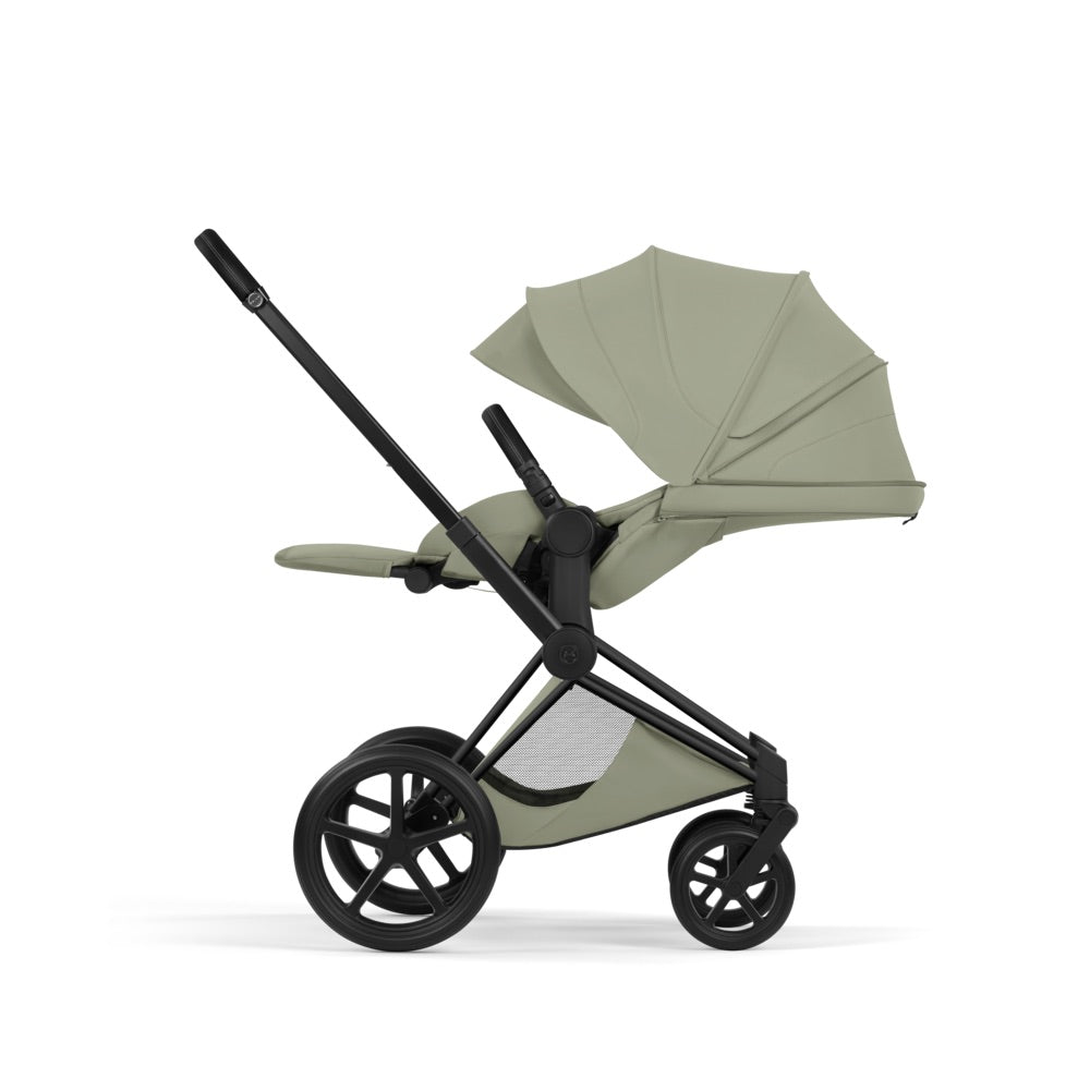 Cybex Priam Style Matt Black/Sage Green