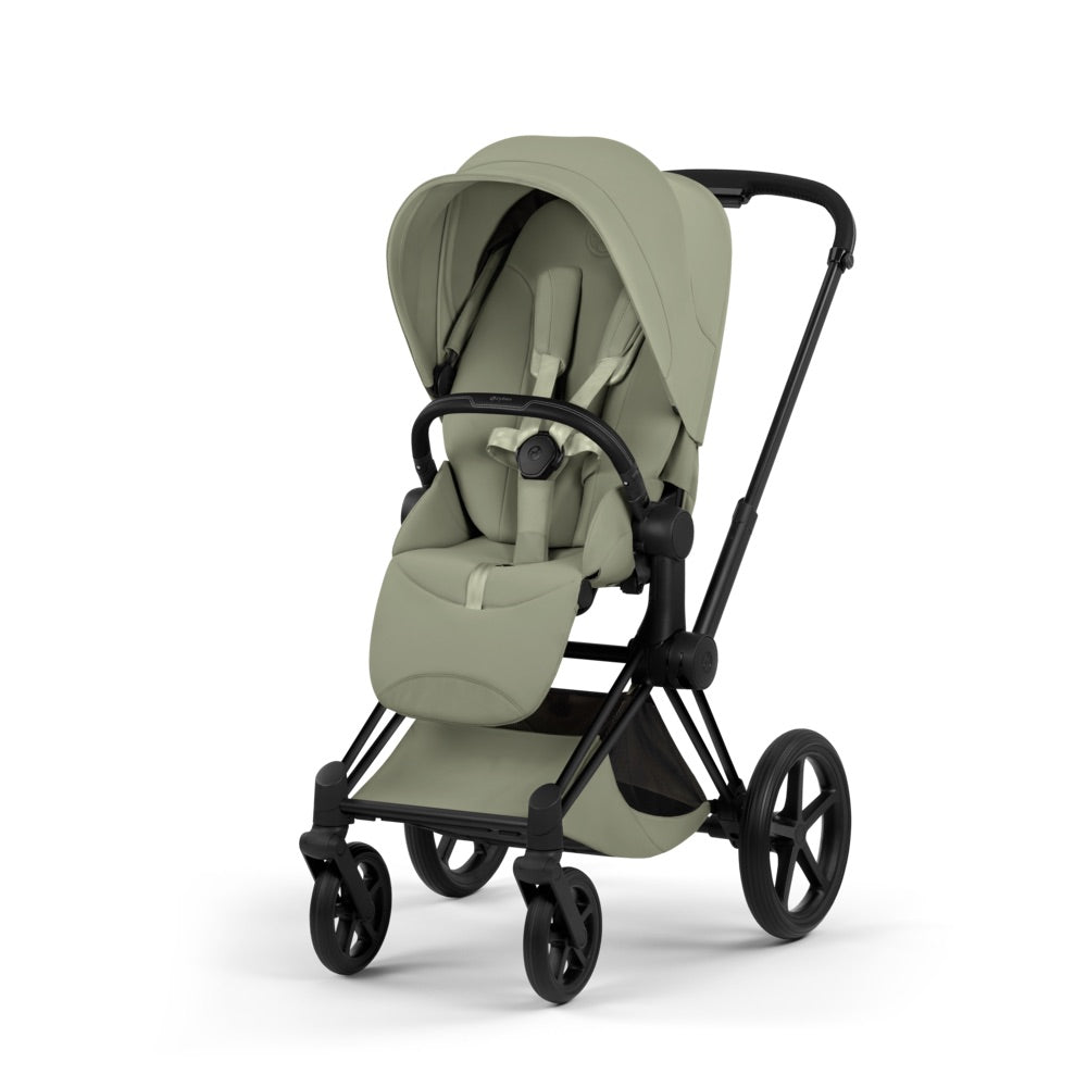 Cybex Priam Style Matt Black/Sage Green
