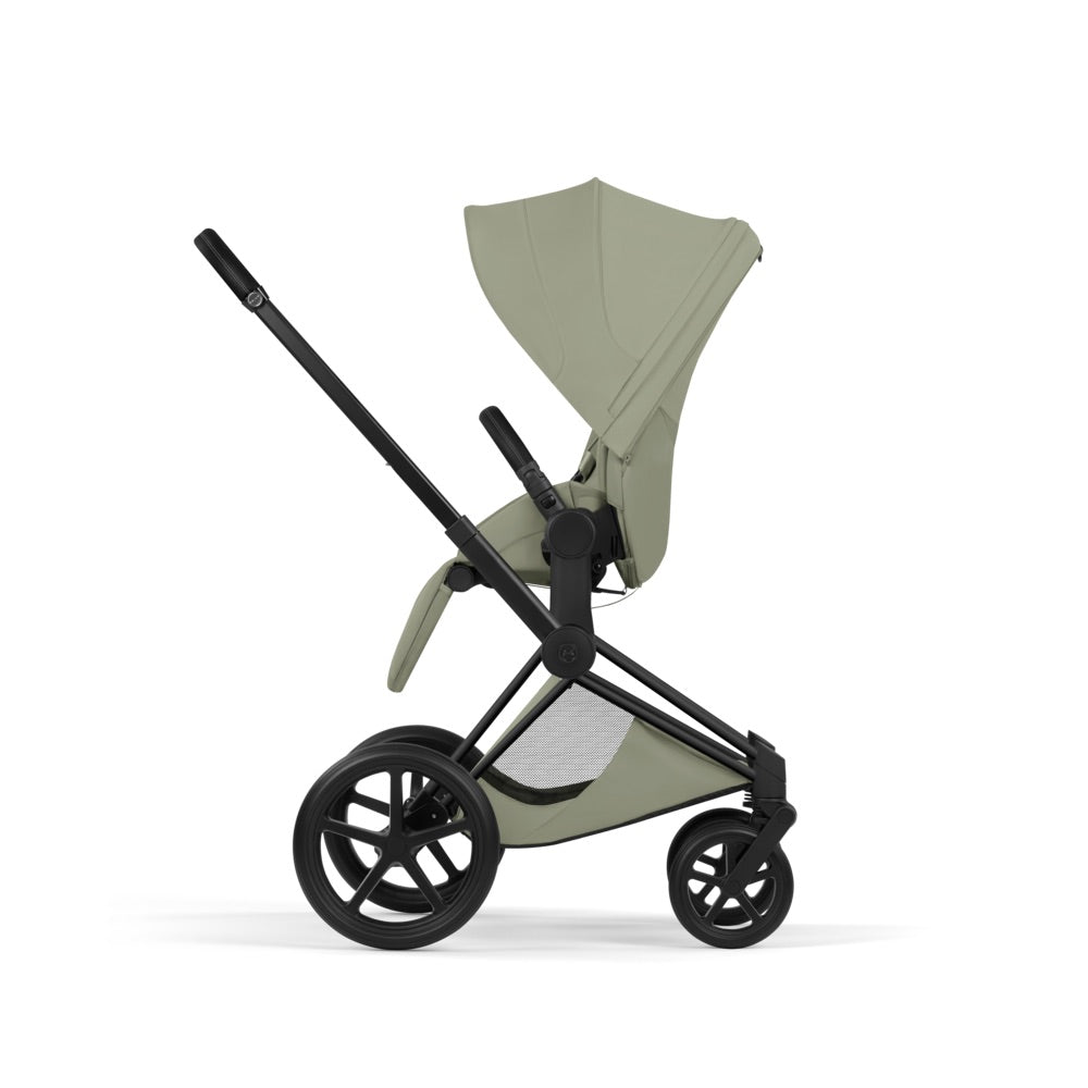 Cybex Priam Style Matt Black/Sage Green