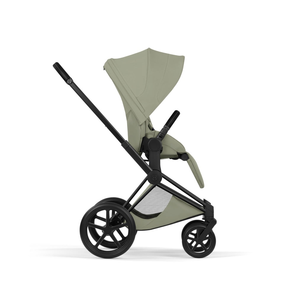 Cybex Priam Style Matt Black/Sage Green