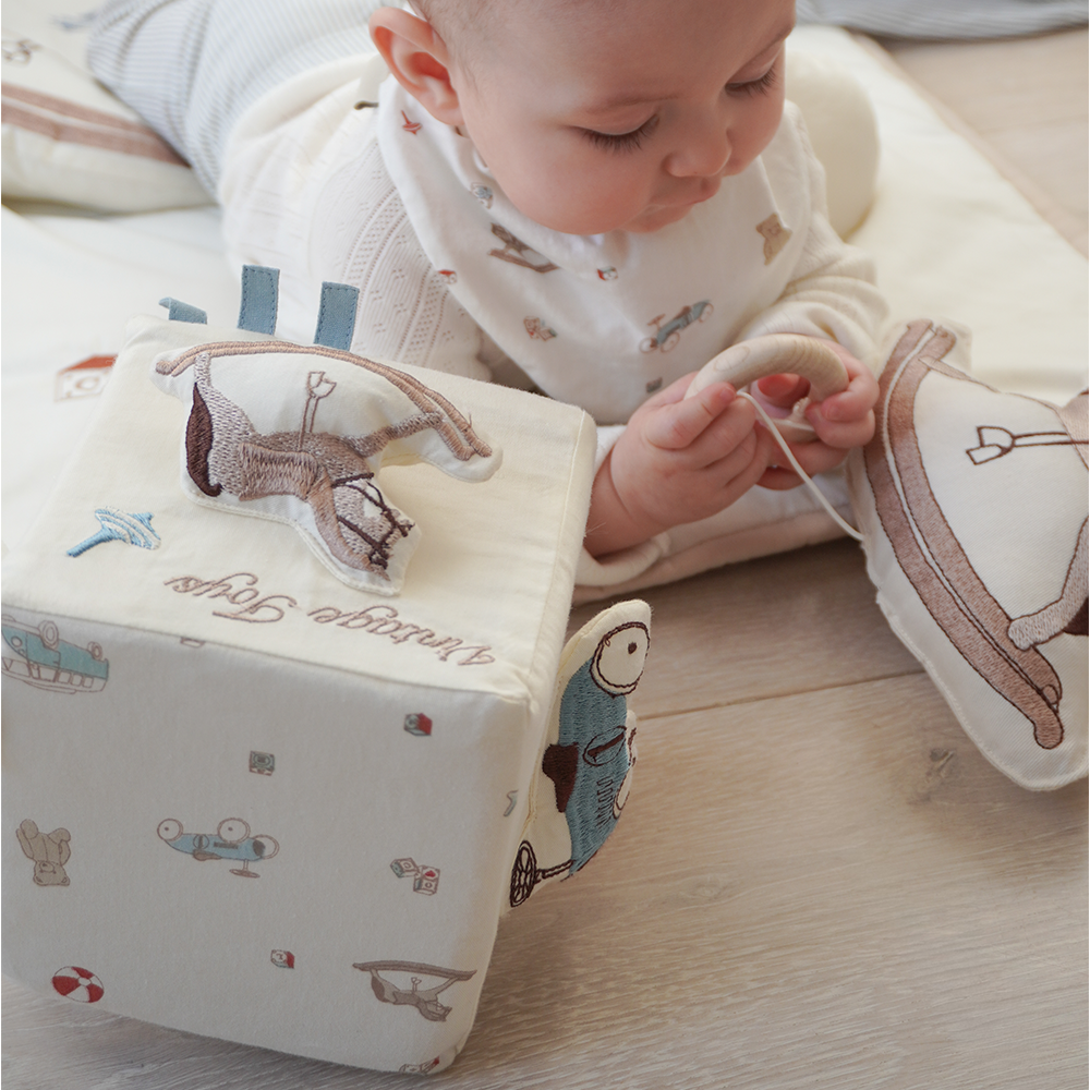 Cam Cam Copenhagen Activity-Würfel Vintage Toys - Online MY SNOWFLAKE