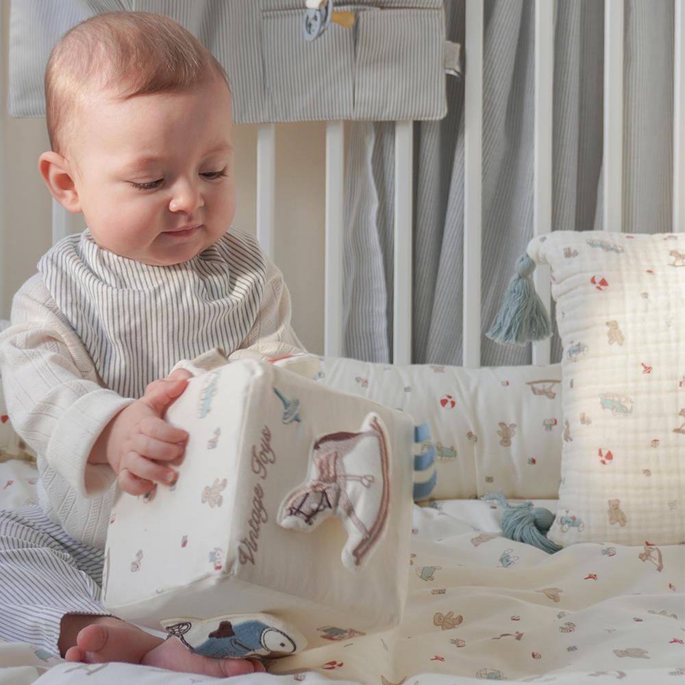 Cam Cam Copenhagen Activity-Würfel Vintage Toys - Online MY SNOWFLAKE