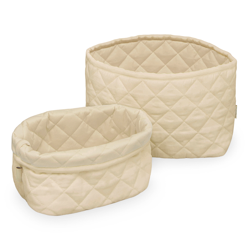 Panier de rangement Cam Cam Copenhagen lot de 2 Praline