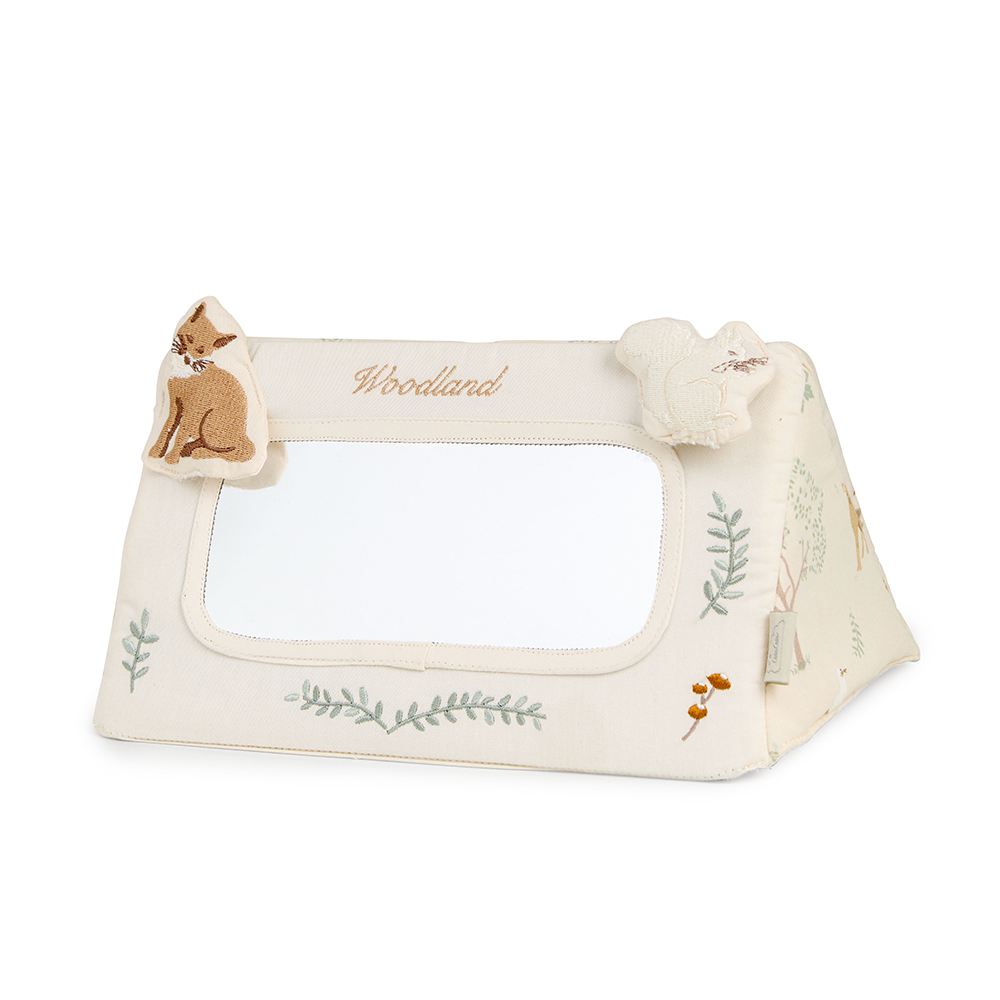 Cam Cam Copenhagen Activity-Spiegel 'Tummy Time' Woodland - Online MY SNOWFLAKE