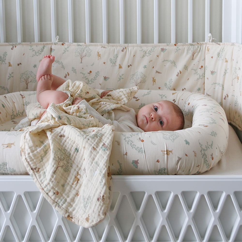 Cam Cam Copenhagen Musselin Babydecke Woodland - Online MY SNOWFLAKE