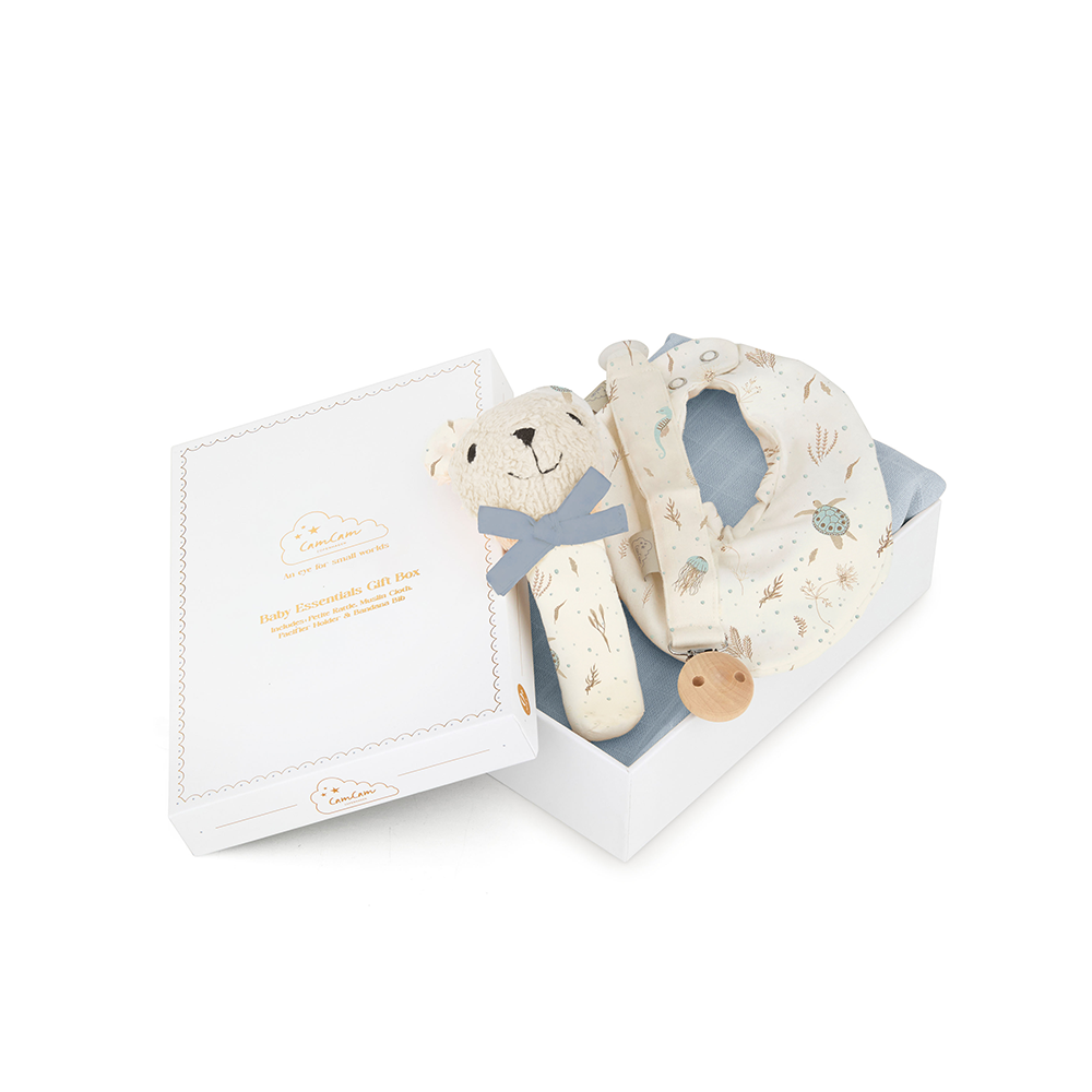 Cam Cam Copenhagen Baby Essentials Geschenkbox Sea Garden - Online MY SNOWFLAKE