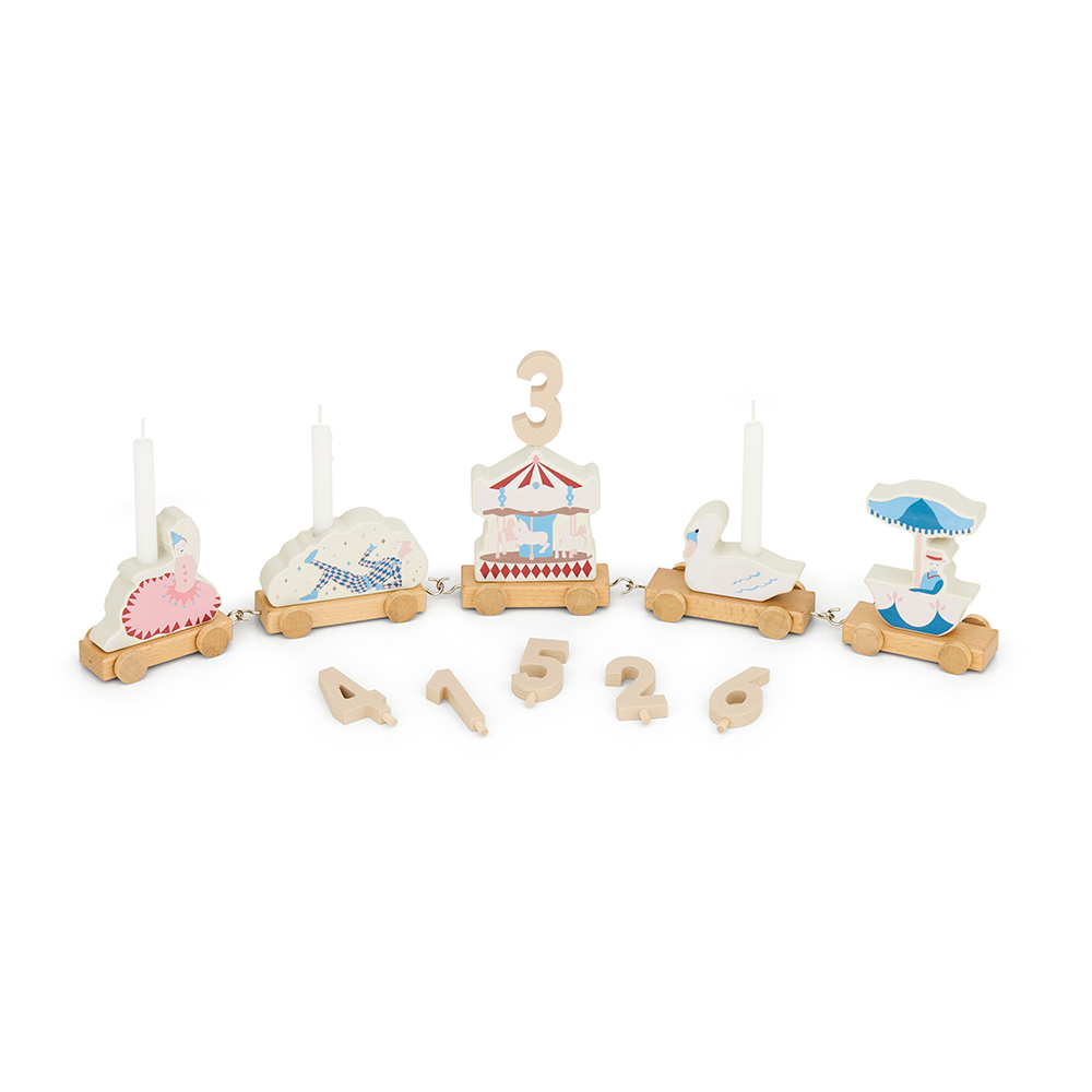 Cam Cam Copenhagen Geburtstagszug Carousel - Online MY SNOWFLAKE