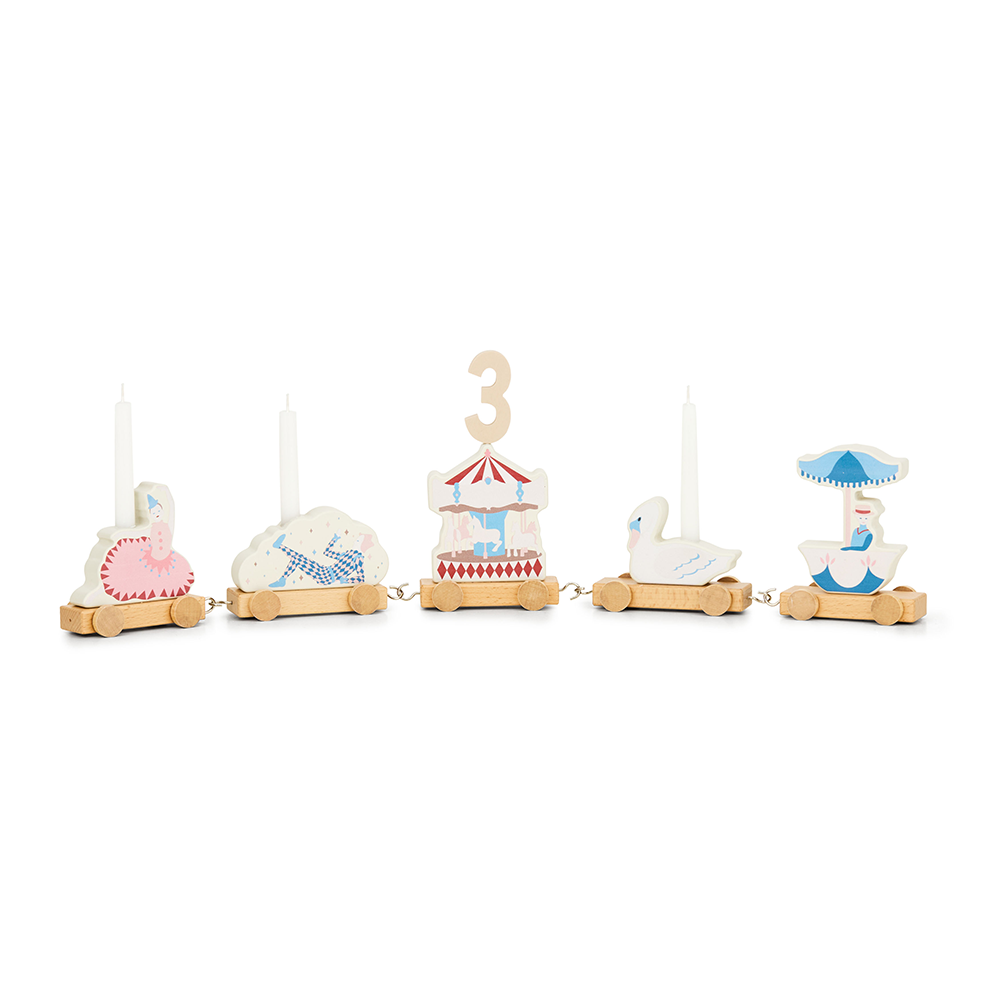 Cam Cam Copenhagen Geburtstagszug Carousel - Online MY SNOWFLAKE