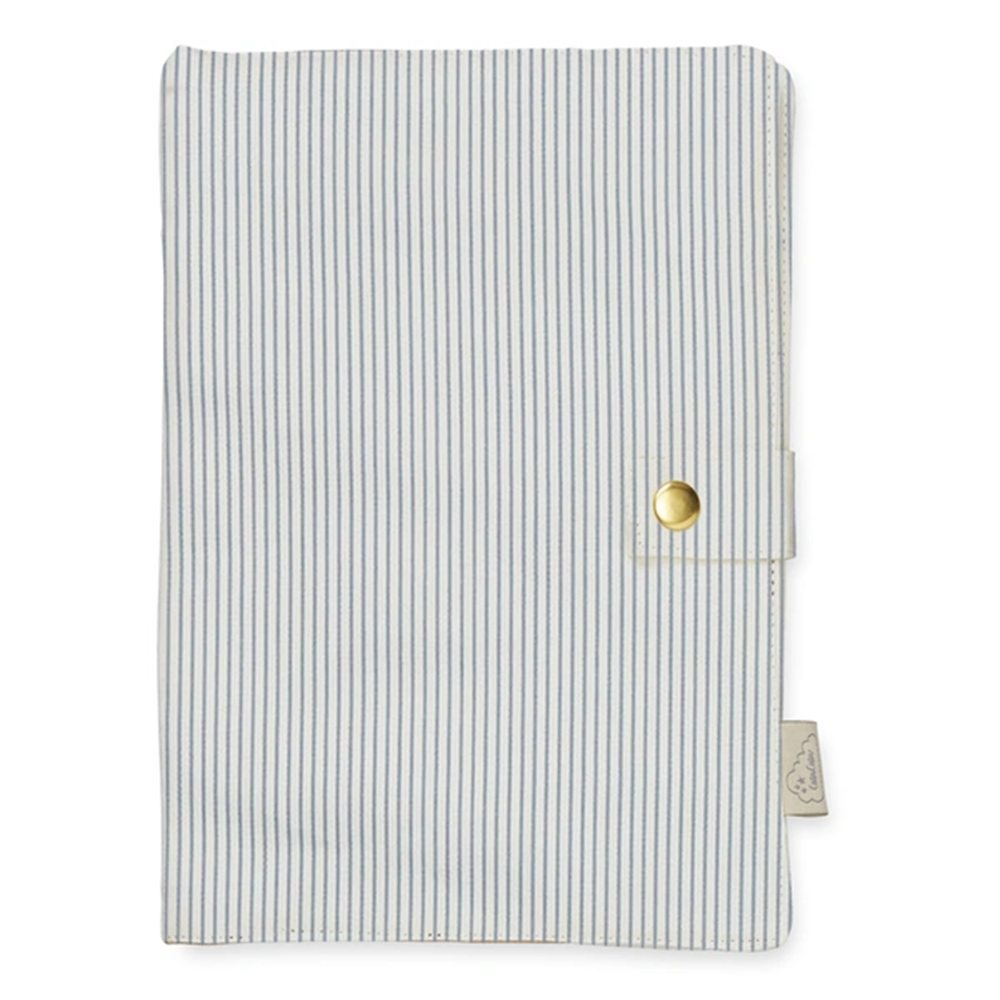 Cam Cam Copenhagen Health Booklet Cover Classic Stripes Blue