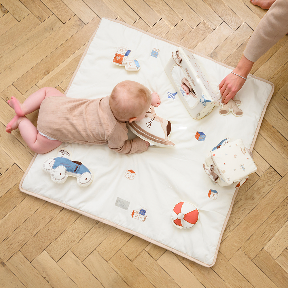 Cam Cam Copenhagen Aktivitäts-Spielmatte Vintage Toys - Online MY SNOWFLAKE